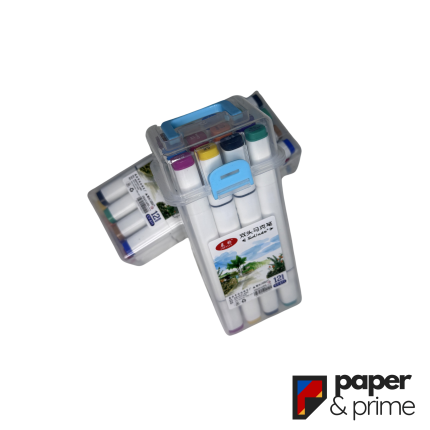 Touch Bool Branded Sign Pen 12 Colours (Both Sides) – Vibrant & Dual-Function in Bangladesh