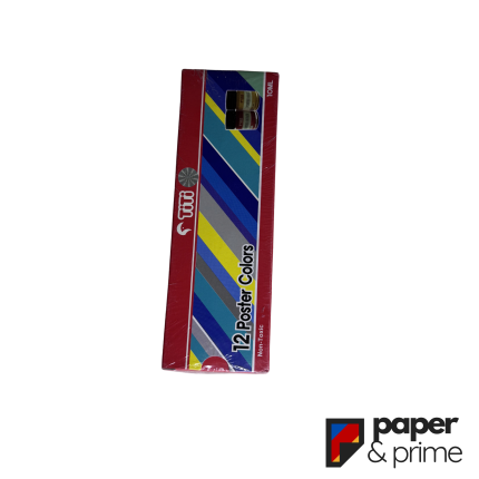 Joytiti 12 Poster Colour – Bright Paint Set for School & Art