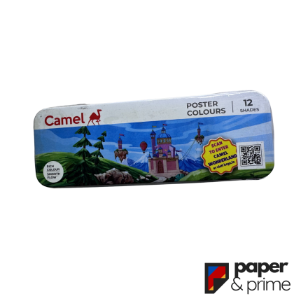 Camel 12 Poster Colour – Vibrant & Premium Paint Set