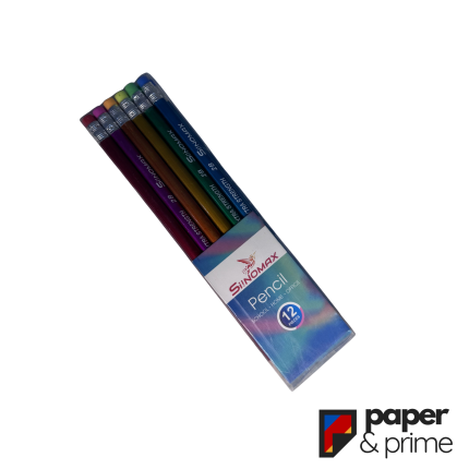 Sinomax 2B Pencil – Smooth Writing & Drawing Pencil